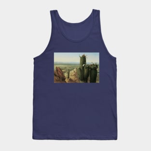 View from Maricopa Mountain Near the Rio Gila by Pratt Tank Top